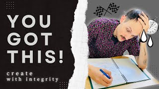 How to ACTUALLY finish your creative projects.