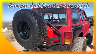 Jeep Rear Bumper and Tire Carrier Install XRC Smittybilt