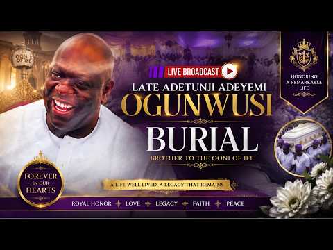 PRINCE ADETUNJI  OGUNWUSI JOURNIES HOME