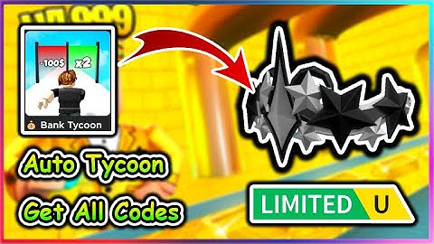 [UGC LIMITED] Roblox Bank Tycoon Script - Auto Tycoon | Get All Codes