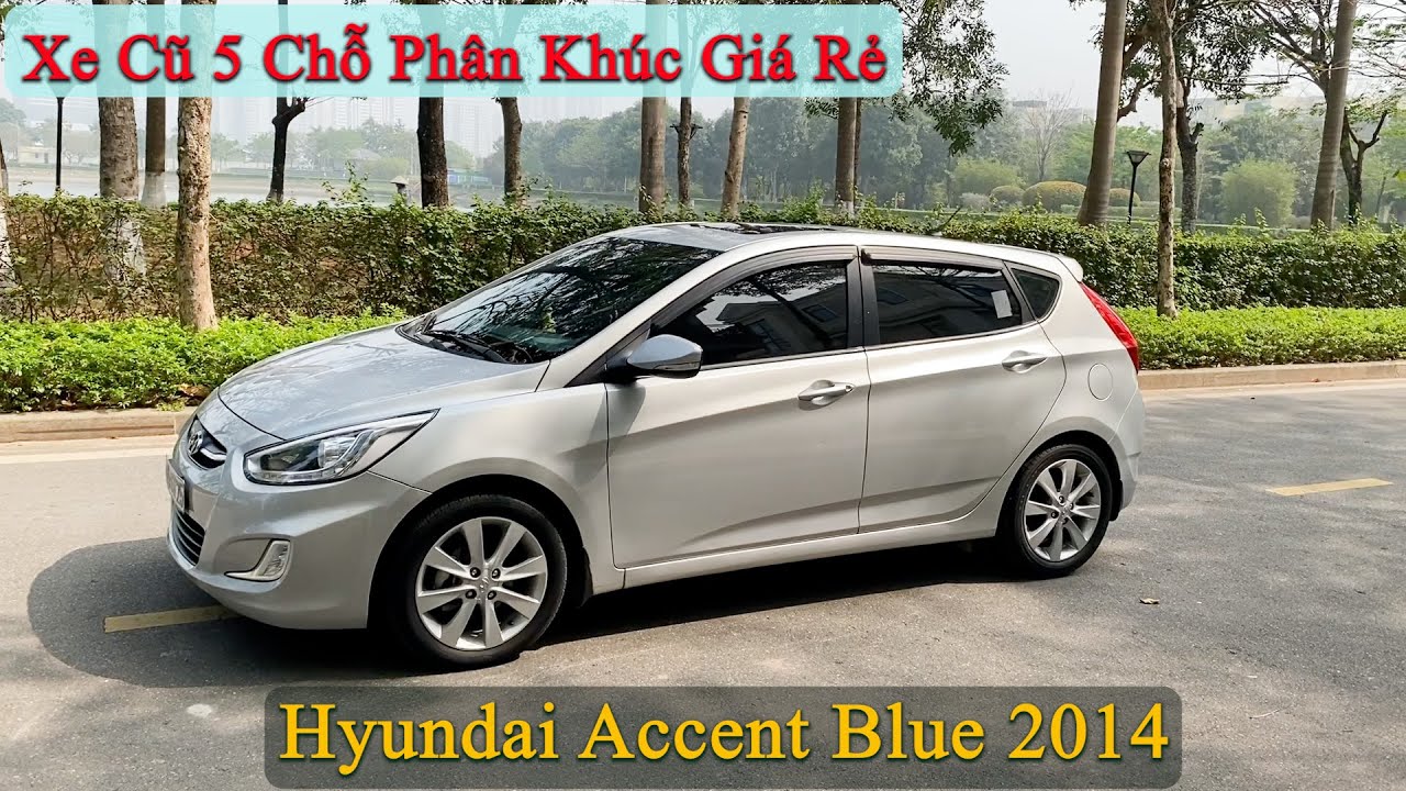 Used Car  Hyundai Accent Nicaragua 2014  Hyundai accent blue 2014