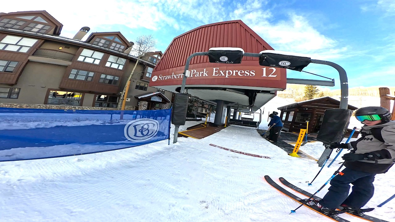 В Бивер-Крик открылся подъемник Strawberry Park на сезон 25/26 🎉🏔️ | Первый кресельный подъемник ...