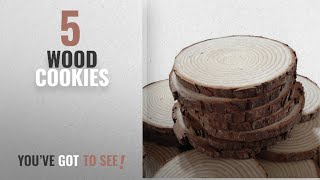 Best Wood Cookies [2018]: Fonder Mols Unpainted Natural Round Blank Wood Slices ( 1.6"-2", Pack of