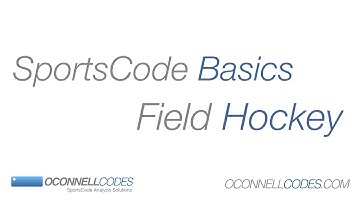 Field Hockey Code and Output Windows | SportsCode Basics