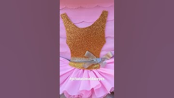piñata giratoria en tema ballet #piñatasimeldareyes #viral #piñataspersonalizadas #piñatagiratoria