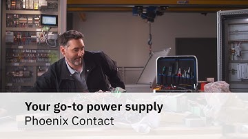 Your go-to power supply - TRIO POWER, the robust power supply for use in machine building