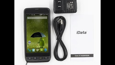Data Collector Handheld Pda Barcode Scanner Android Support Dual-band Wi-fi Pda Idata 50p PDA