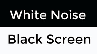 White Noise Black Screen No Ads | Continuous White Noise for Stress Relief, Focus \u0026 Quiet Night