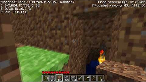 Lets Play Minecraft Indev Episode 13 - part 2: The Moat!