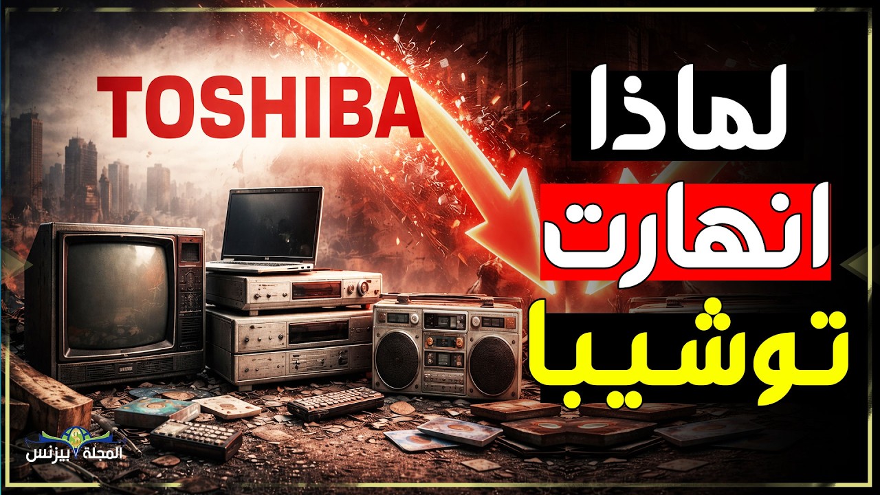 سقوط توشيبا: كيف انهار عملاق اليابان؟ وأين اختفت توشيبا العربي؟
