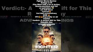 Fighter Movie Review Hrithik Roshan, Deepika Padukone, Anil Kapoor Movie Rating, Public Talk