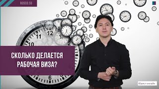 Сколько делается рабочая виза в Россию?