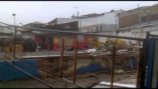 Daños del viento en Quillota