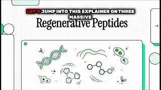 Regenerative  BPC-157, GHK-CU, and TB-500 decoded. Educational Only