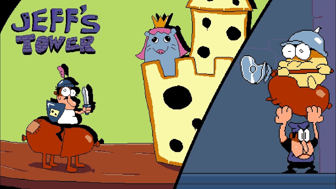 Chesse Castle - Pizza Tower AFOM level P rank (Jeff's Tower)