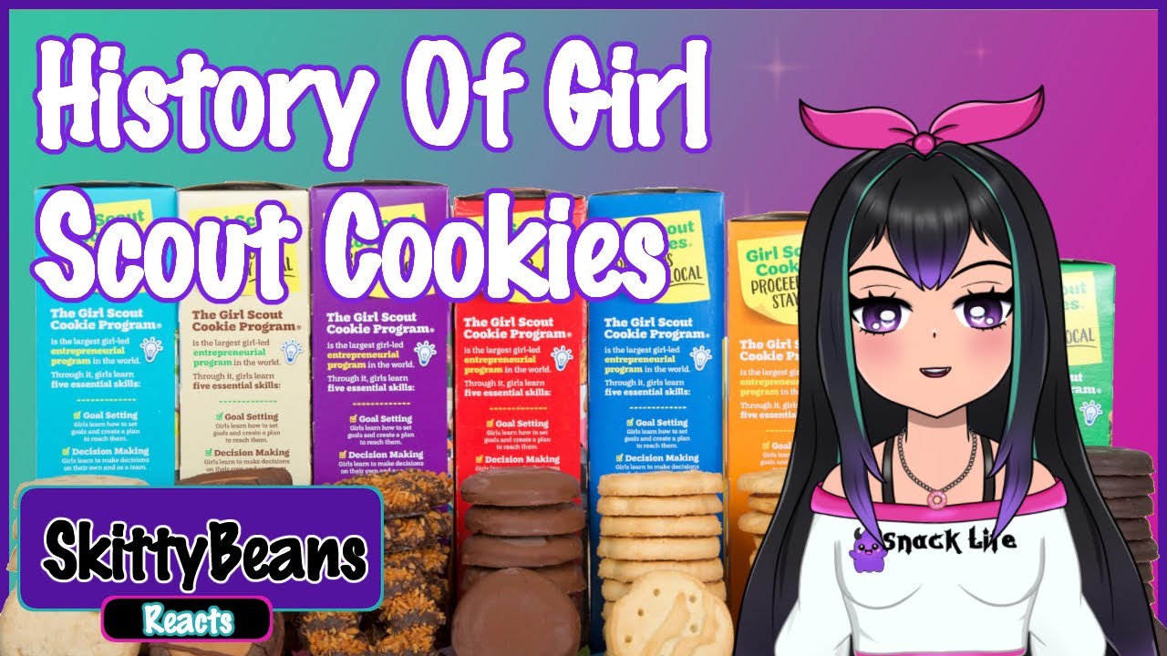 Cozy Vibes Reaction | History of Girl Scout Cookies | #react #reaction #food #cookies #vtuber