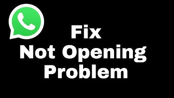 How To Fix Whatsapp Not Open Problem | Not Working, Not Opening, Unfortunately Stopped Problem Solve