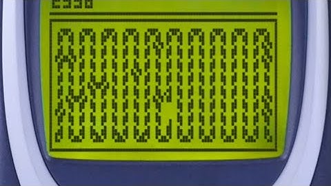 Nokia 3310 *2001* Snake 2338 points, Highest score ! IOS Game.