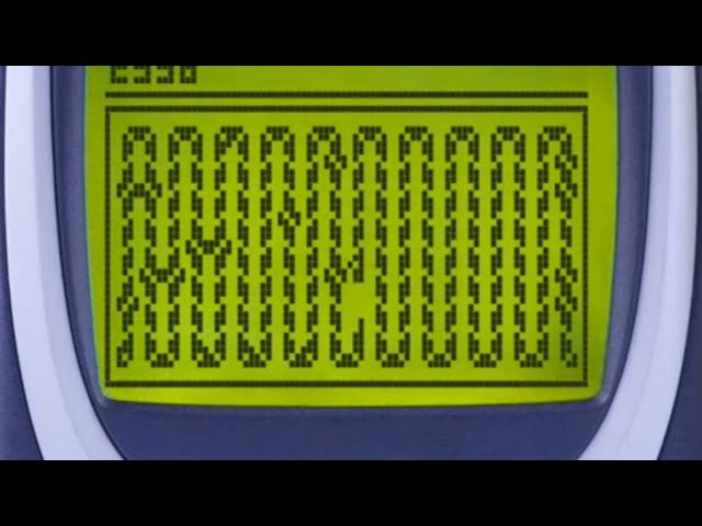 Snake II LEGENDARY JAVA GAME!!! (Nokia 2001 year) 