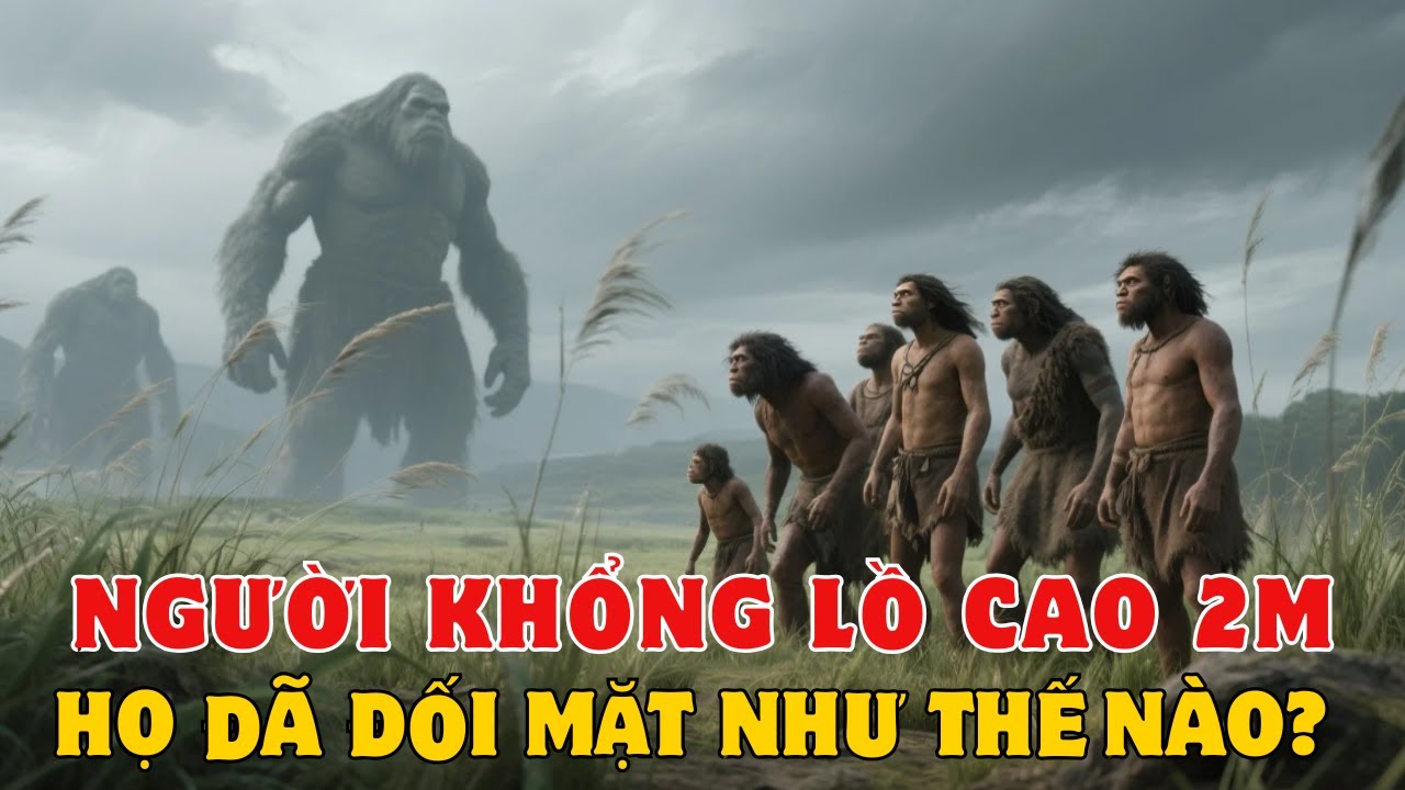 Người tiền sử khổng lồ cao 2m đã từng tồn tại | Lịch Sử Thư Giãn Dễ Ngủ