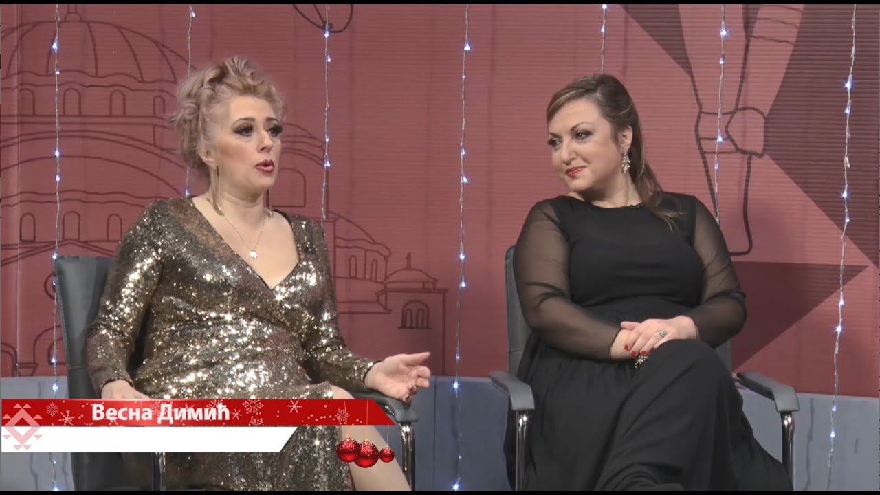 Новогодишњи програм, гости Весна Димић, Биљана Петковић и етно група Аманет - ТВ Корени