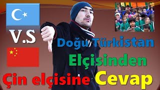 DW Türkçe - Doğu Türkistan elçisinden Çin elçisine cevap Resimi