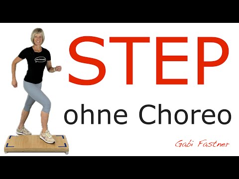 🌷 28 min. Step ohne Choreo | ca. 3000 Basic-Schritte als Cardiotraining auf dem Step | 250 Kcal