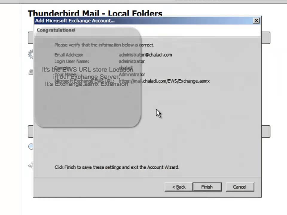 can thunderbird connect to exchange can thunderbird connect to exchange