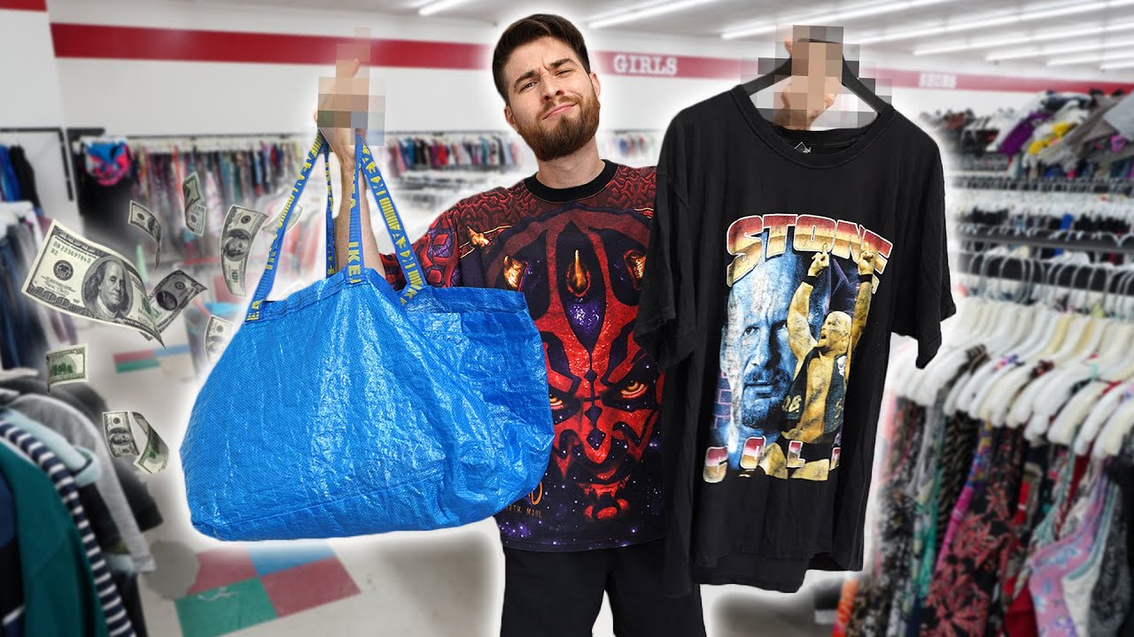 Wild $300 Vintage T-Shirt Found In The Thrift Store!!