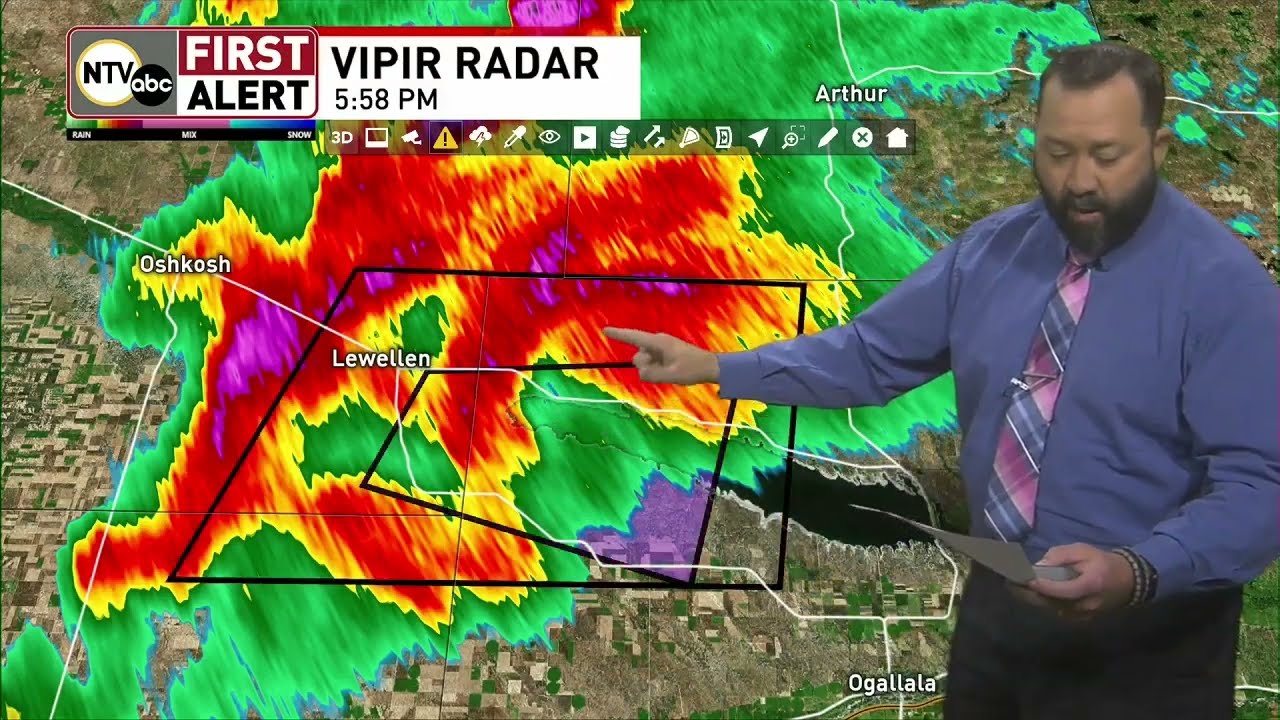 Tornado Warnings across Nebraska coverage - May 23 2024