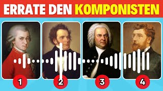 Quiz Klassische Musik: Mozart, Schubert, Chopin oder Bach? Errate 15 Komponisten klasssischer Stücke screenshot 1