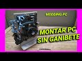 Como armar PC sin gabinete 🖥️ (modding pc low cost 💸 ) y como prender PC sin botón de encendido 💻🔌🤓