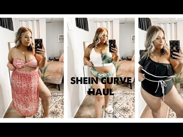 HUGE SHEIN CURVE SWIMSUIT HAUL 2021, PLUS SIZE, TRY-ON