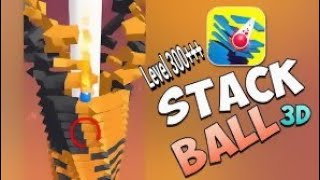 Stack Ball level 300++ - 350 - gameplay #2 | satisfying