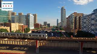 Chicago Elevated Trains Compilation Full Sized HD
