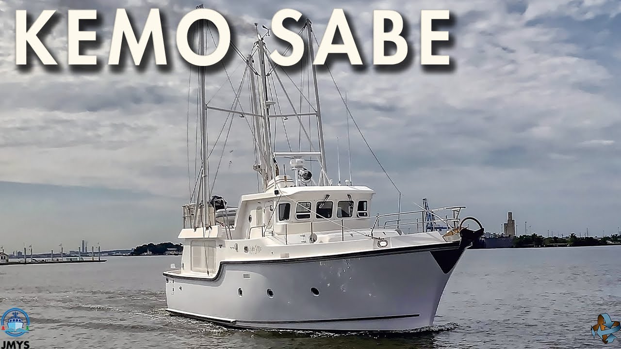 ⁣Nordhavn 40 - KEMO SABE – 360 Trawler Spin Tour - SOLD!