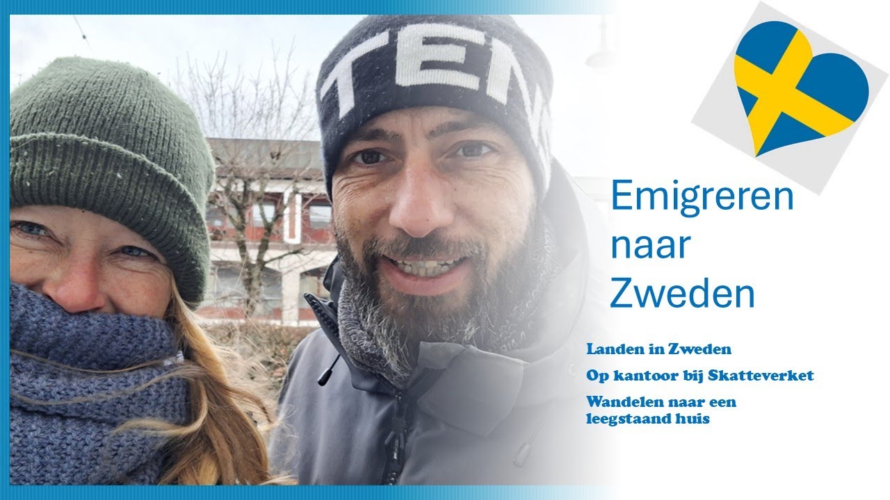 Vlog 14 - Emigreren naar Zweden, de eerste echte zaken regelen in Zweden