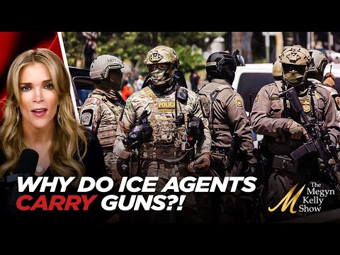 Thumbnail for Leftist Media Operatives Question Why ICE Agents Carry Guns and are Filming Their Interactions