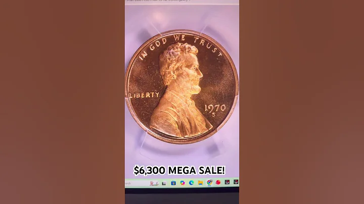 1970 Lincoln Penny MAKES HISTORY With MASSIVE $6,300 Auction Sale! #shorts #fypシ