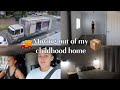 Moving Vlog - Leaving my childhood home 🥺