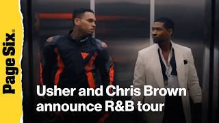 Usher and Chris Brown announce co-headlining stadium tour