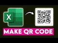 How to Create QR Code in MS Excel