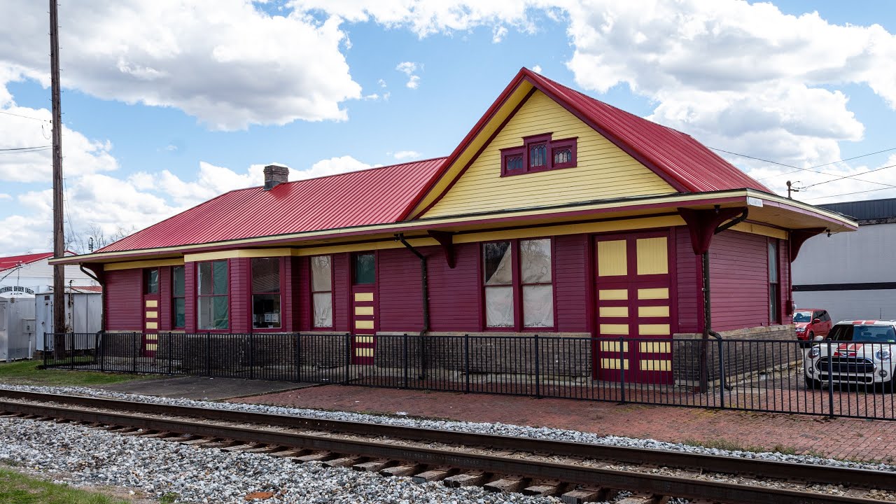 B&O Station in Williamstown, West Virginia