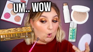 DANG!! FULL FACE FIRST IMPRESSIONS TESTING NEW MAKEUP