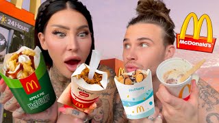 GEKSTE MCFLURRY'S TESTEN! | Lotus, Cinnabon, appeltaart.. | JessieMaya by Jessie Maya 116,004 views 8 months ago 15 minutes