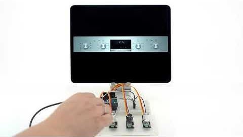 ProtoPie Connect Demo: Home Appliance Knob Prototype - Arduino Software and Hardware Integration