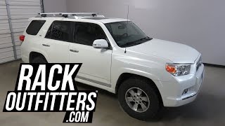 Order here:
https://www.rackoutfitters.com/thule-rapid-crossroad-silver-aeroblade-roof-rack-for-toyota-4-runner-2010-1/
this complete multi-purpose base roof...