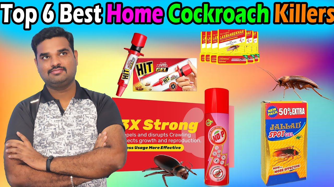 ✅ Top 6 Best Cockroach Killer In India 2024 With Price |Home Cockroach  Killer Review \u0026 Comparison, image size:1280x720