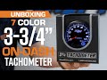 Unboxing | GlowShift 7 Color Series 3-3/4” On Dash RPM Tachometer Gauge with Shift Light