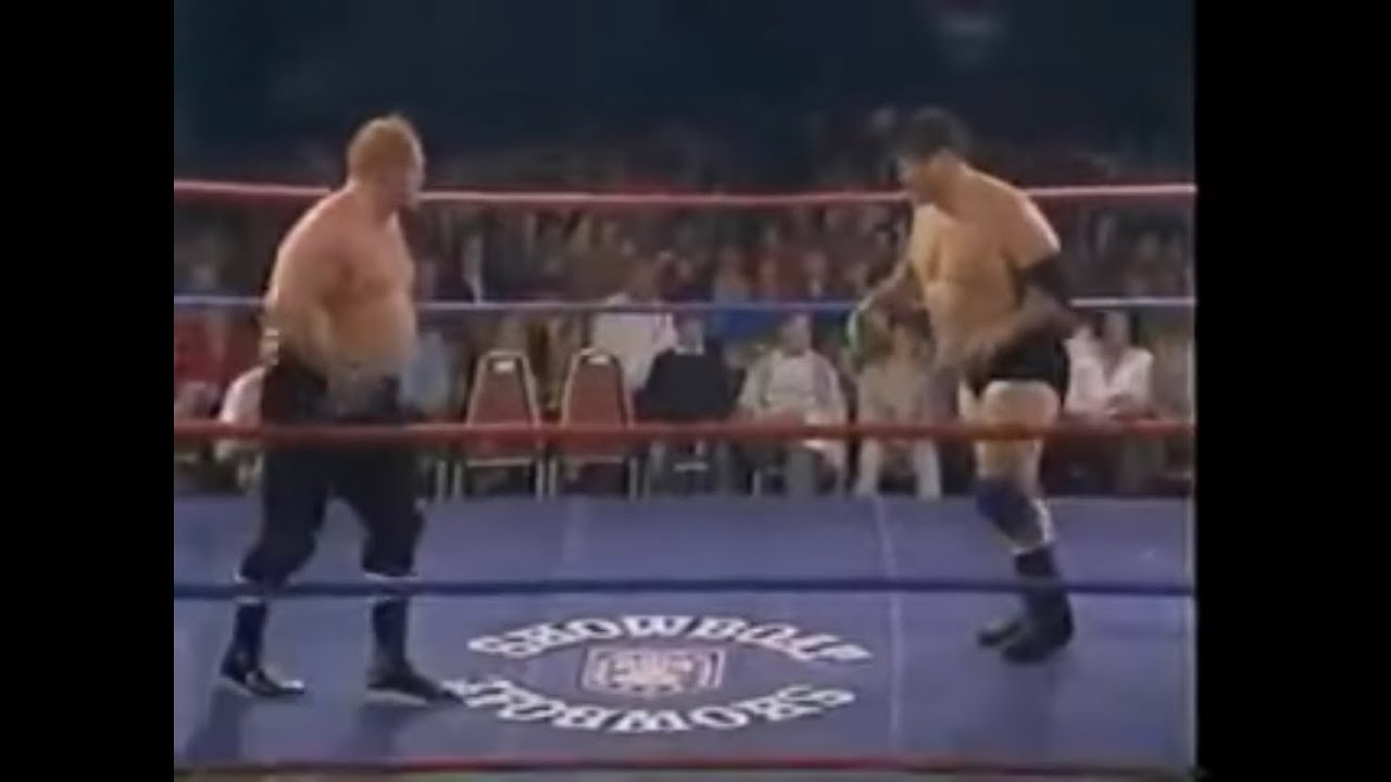 スタン・ハンセン vs レオン・ホワイト（ビッグバン・ベイダー、1986年